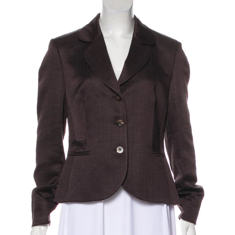 St. Emile Textured Satin Blazer